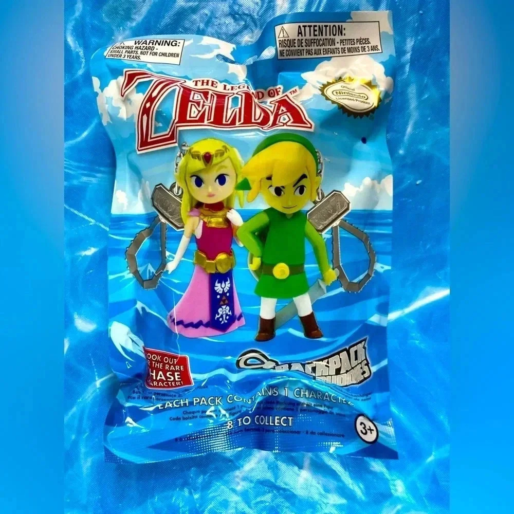 The Legend of  Zelda - Windwaker - Backpack Buddies - BNIB 🍃⛵️🌊🎏🦅🐸🌪️